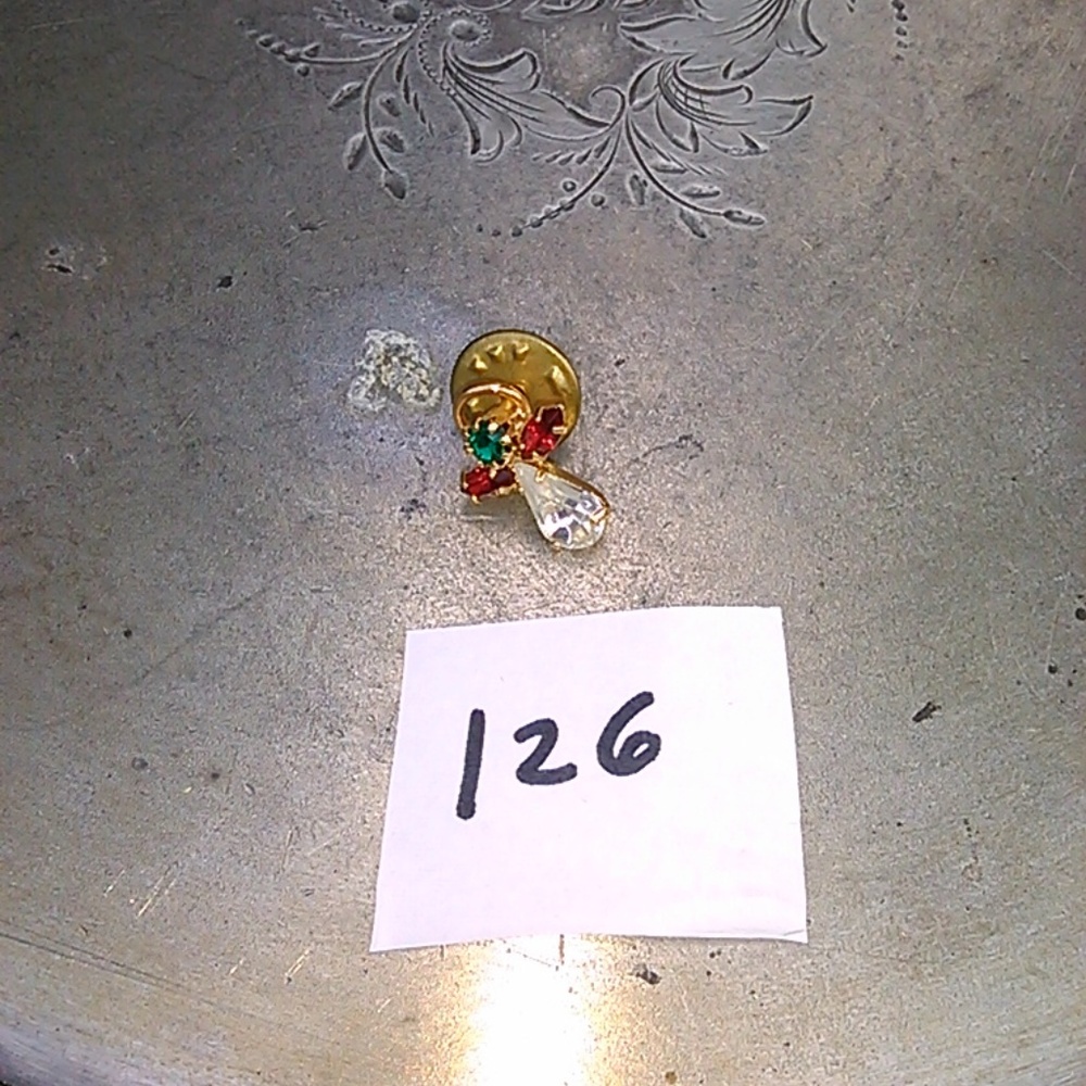 christmas gardian angel pin